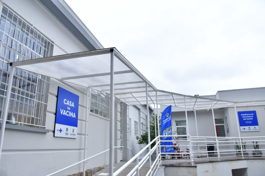 Casa da Vacina abre neste sábado para atualização da caderneta Foto: Divulgação