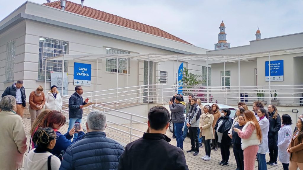 antigo postão do centro novo hamburgo inauguração foto éder kurz vale tv