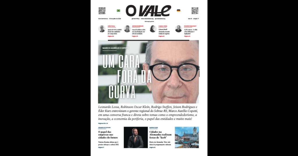 capa edição 17 do jornal o vale 3 07 2024
