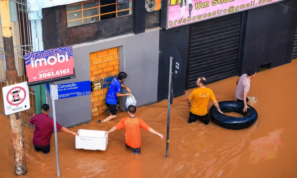 Reflexo nacional das enchentes é de R$ 97 bilhões enchnetes de maio catastrofe climatica no Rio Grande do sul foto Agencia Brasil