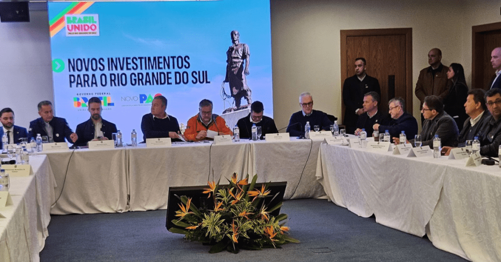 São Leopoldo vai receber R$ 249,3 milhões da União para sistema de proteção de cheias reunião porto alegre recursos novo pac seleções para são leopoldo foto Estevan Benacchi 1