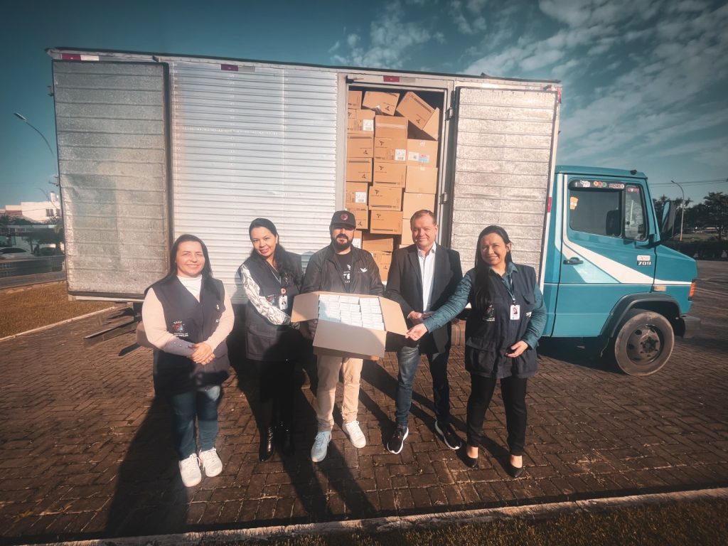 Cufa doa medicamentos para a Prefeitura Cufa São Leopoldo doação de medicamentos