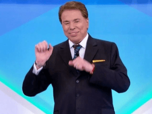 Silvio Santos apresenta programa SBT Foto site SBT Arquivo 1256