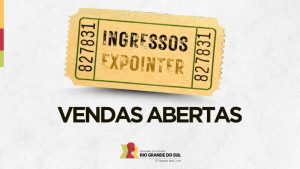 Estado já está em clima de Expointer 2024 1 card ingressos expointer