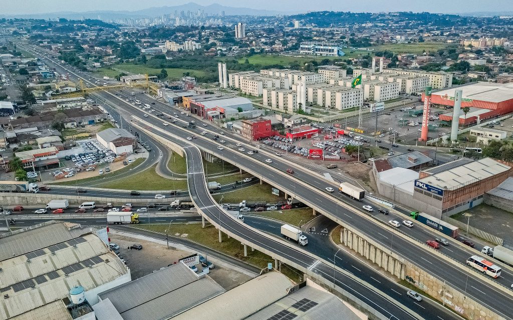 novo viaduto da Scharlau em São Leopoldo - BR-116