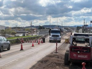 Pontes na BR-116 sobre o Rio do Sinos estão liberadas 1 BR 116 Scharlau obra 1