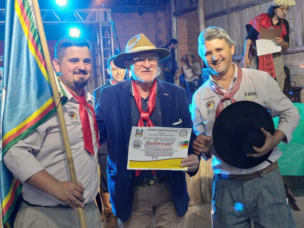 Semana Farroupilha segue com programação no fim de semana Vanazzi no acampamento farroupilha