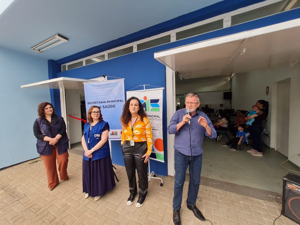 Vanazzi reabre UBS Padre Orestes apos as enchenteS