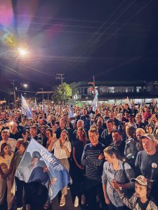festa da vitória em Ivoti - 2024 - Ludwig e Santos - eleições de 2024