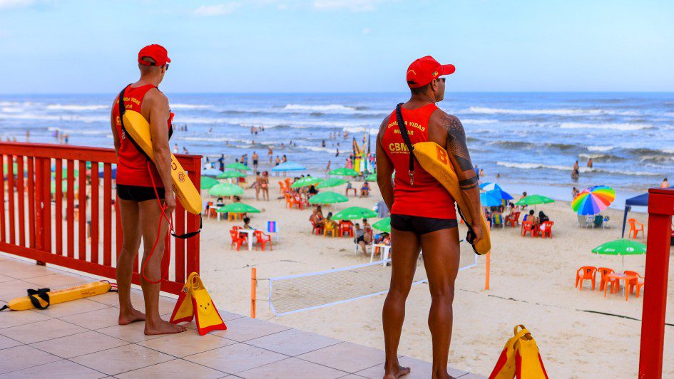 Abertura da Operação Verão Total será em Cidreira 1 guarda-vidas Bombeiros - Litoral - praia
