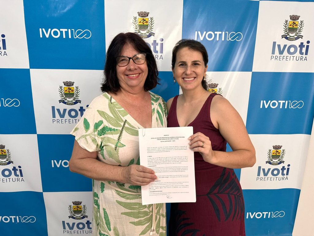 Ivoti - entrega de recursos da Lei Aldir Blanc