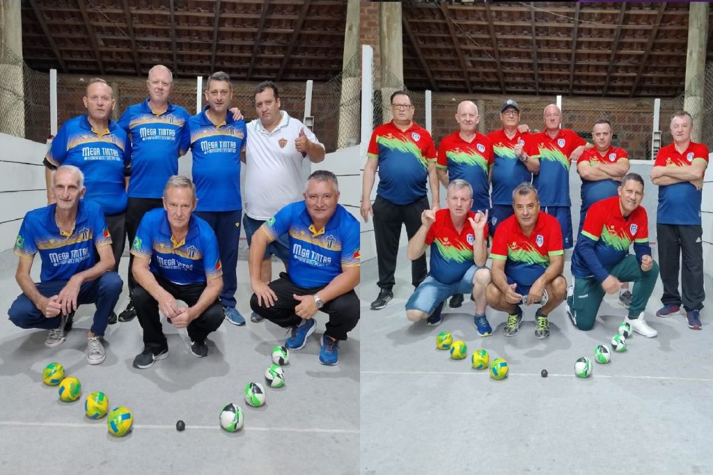 Final do Municipal de Bocha de Campo Bom será sábado equipes finalistas do municpal de bocha de Campo Bom 2024