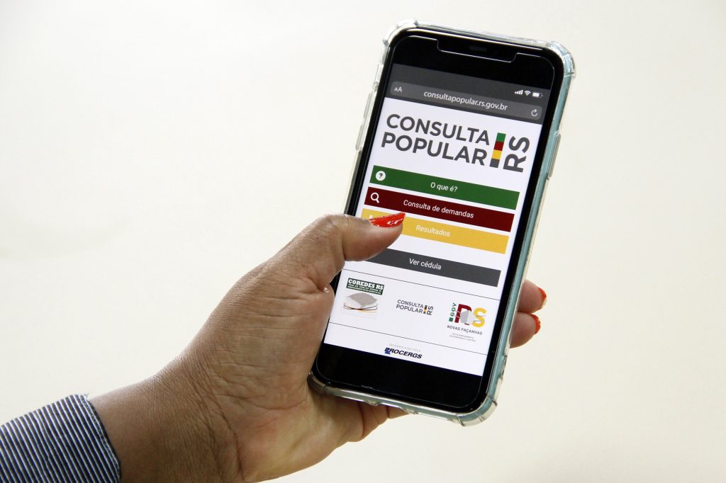 Decisão pela Consulta Popular começa segunda-feira votação na Consulta Popular RS Foto Laiz Flores - Ascom SPGG