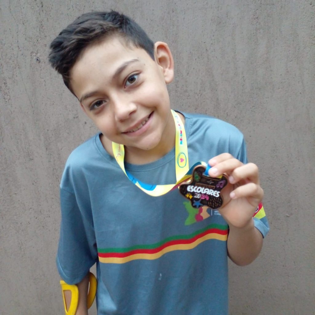 Estudantes de Ivoti conquistam medalhas nas Paralimpíadas Ivoti - paratleta 3