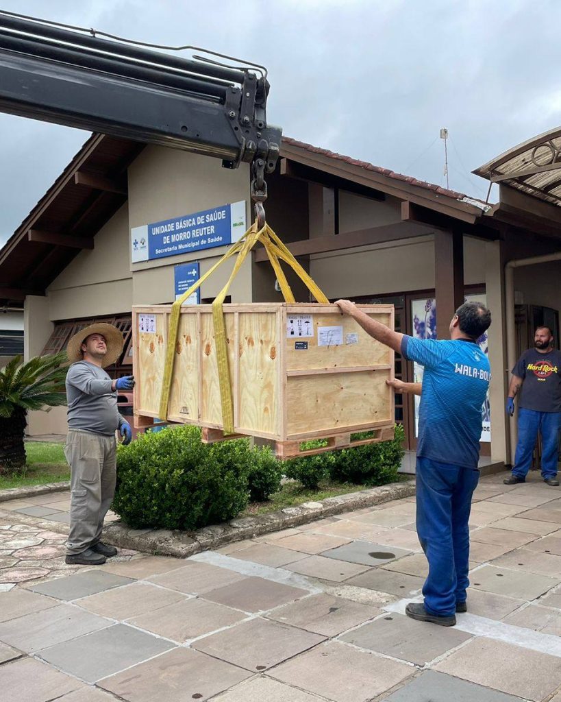 Morro Reuter investe em novos equipamentos para a saúde Prefeitura de Morro Reuter - equipamentos da Saúde