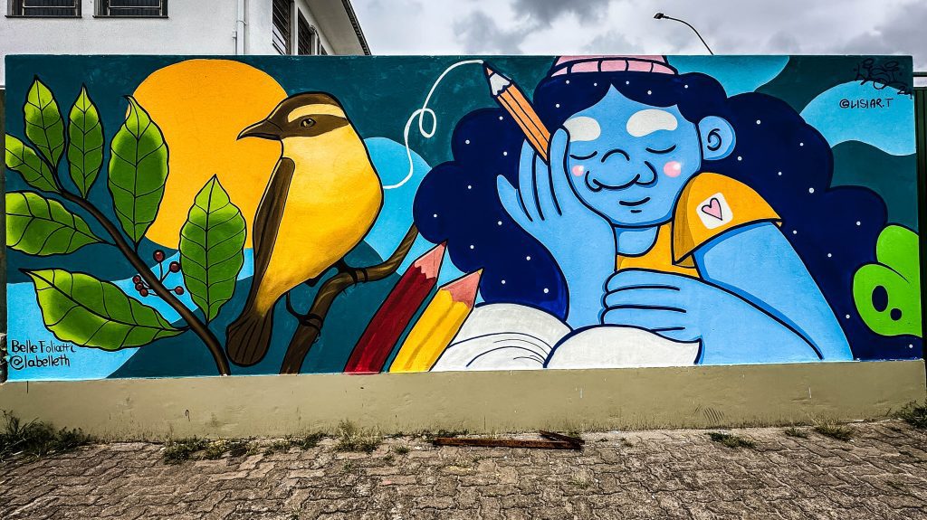 Projeto Viva Perifa leva grafite e arte as escolas afetadas pelas enchentes no Rio Grande do Sul 6