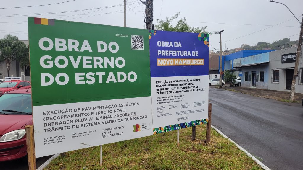 Rua Rincão será duplicada e recapeada entre Novo Hamburgo e Estância Velha WhatsApp Image 2025 04 01 at 14.45.30