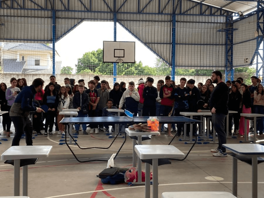 Técnico da Seleção Brasileira de Tênis de Mesa visita escola em São Leopoldo imagem 2025 06 12 150740371