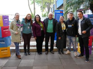 Colaboradores sao recepcionados pela Direcao da UnidaSul no lancamento do Gente Unida credito divulgacao 1