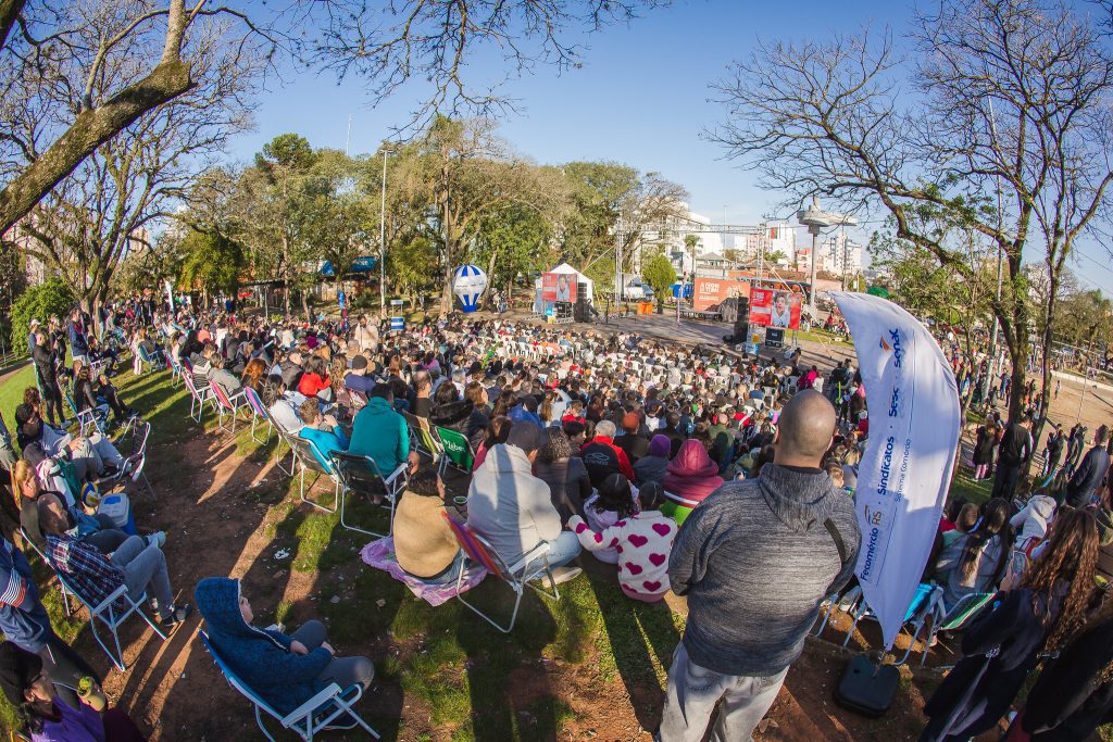18ª Aldeia Sesc Capilé chega a São Leopoldo com arte, cultura e memórias. Foto: Pedro H. Tesch