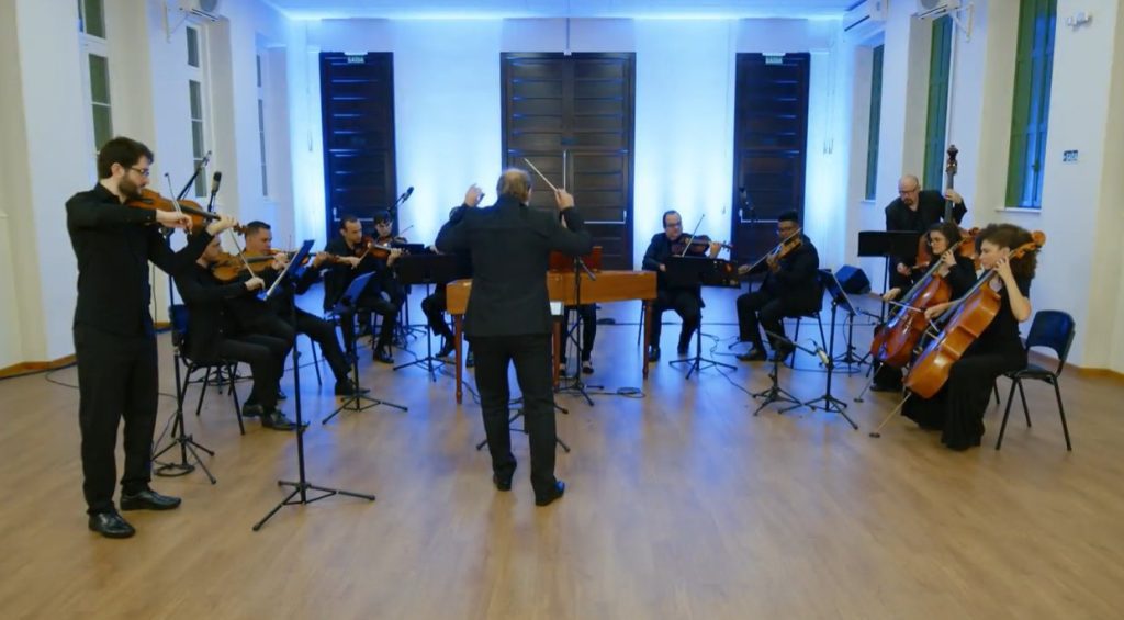 A apresentação da Camerata Prestos marca o encerramento do roteiro da Presto Produções pelo Vale do Sinos. Foto: Divulgação