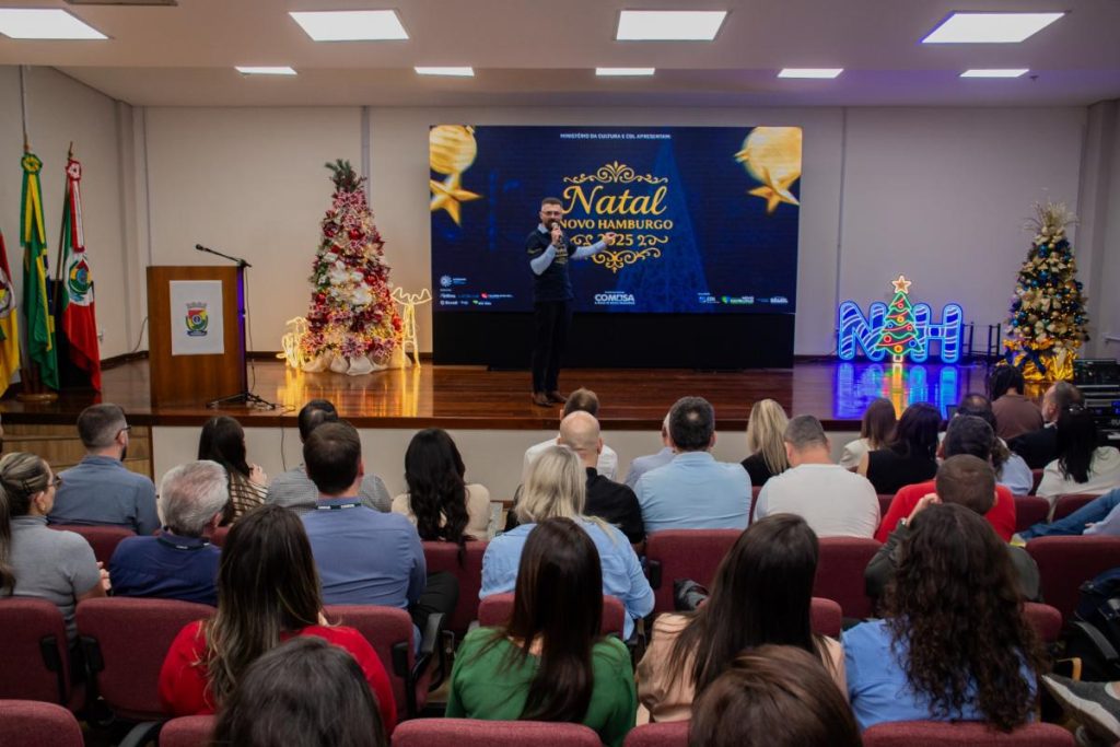 Novo Hamburgo promete um Natal marcante para a população. Foto: Ramon Belmonte/PMNH