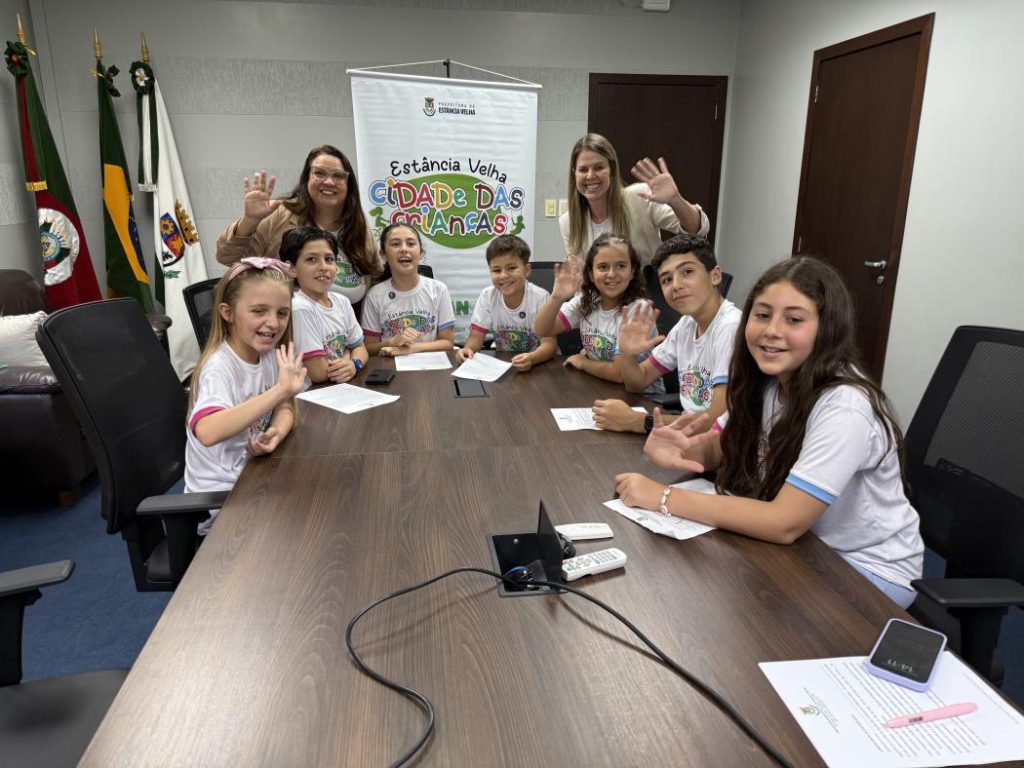COP30 das Crianças: Estância Velha será voz da Região Sul Estância Velha foi escolhida para representar a Região do Sul na COP30 das crianças. Foto: Sandra Costa/Decom-EV