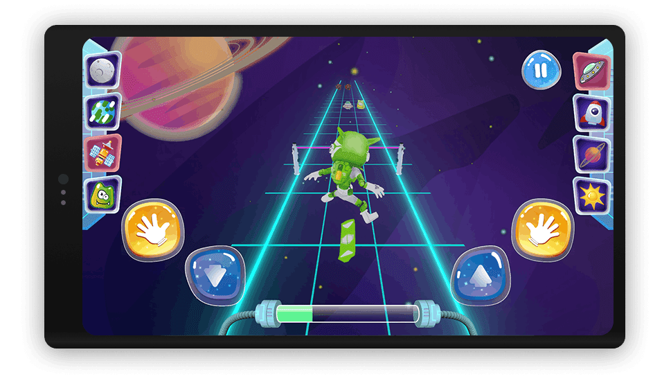 Jogos sobre funções executivas desenvolvidos pela Feevale são registrados no INPI Jogo digital Apollo & Rosetta criado na Feevale usa atividades interativas para avaliar e estimular as funções executivas de crianças do Ensino Fundamental. Foto: Divulgação/Universidade Feevale