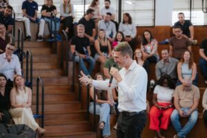 Feira do Negócio Local reúne expositores para reunião preparatória em Sapiranga promovida por Ailos Viacredi Alto Vale 1 Foto: Divulgação