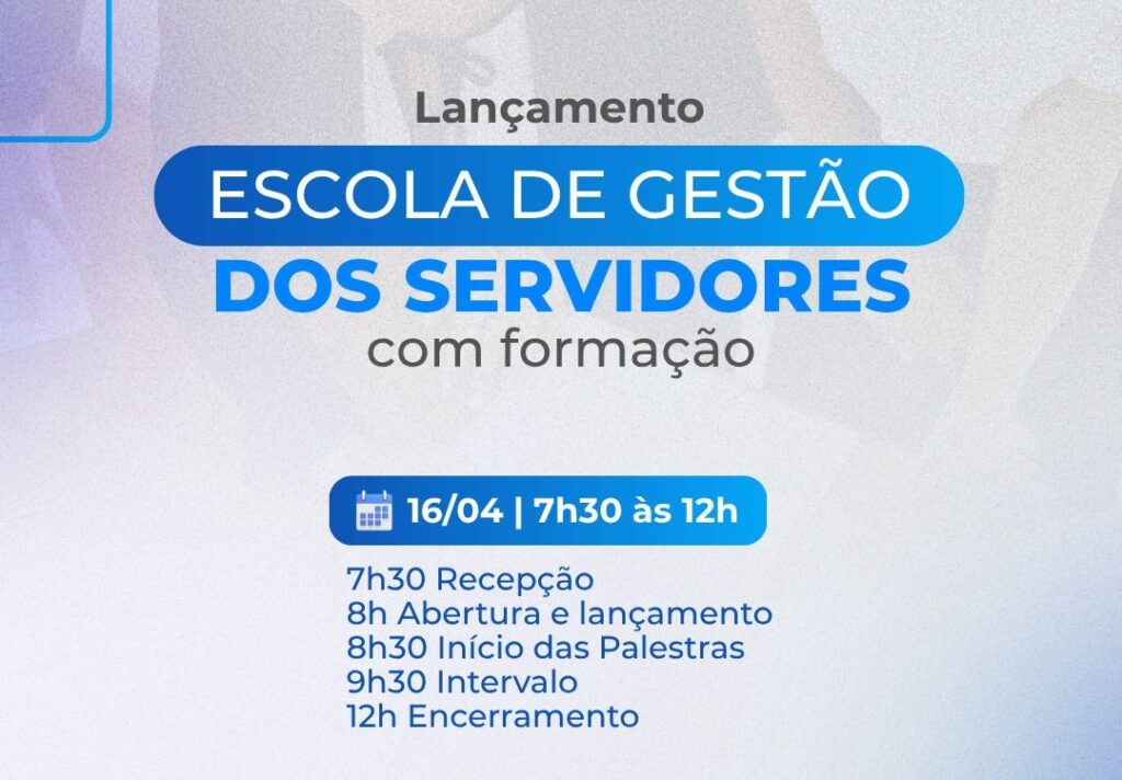 Programação com palestras e temas atuais marca o lançamento da Escola de Gestão em Portão. Foto: Divulgação