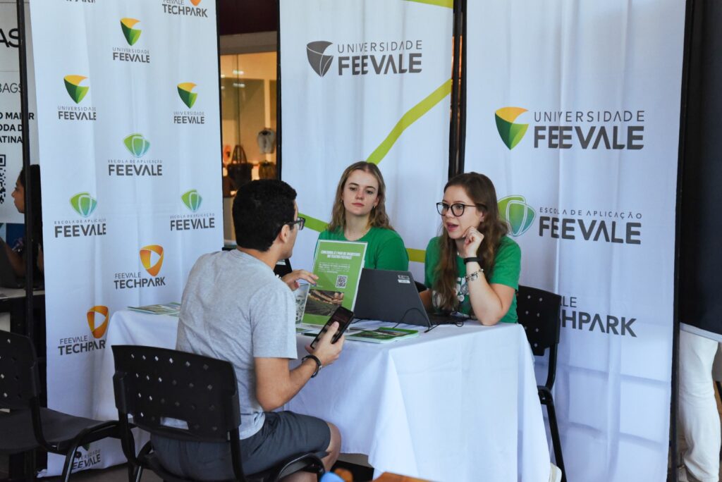 Estudantes e recrutadores poderão trocar experiências e ampliar oportunidades de empregabilidade durante a programação do Trame na Feevale. Foto: Andrieli Siqueira/Universidade Feevale