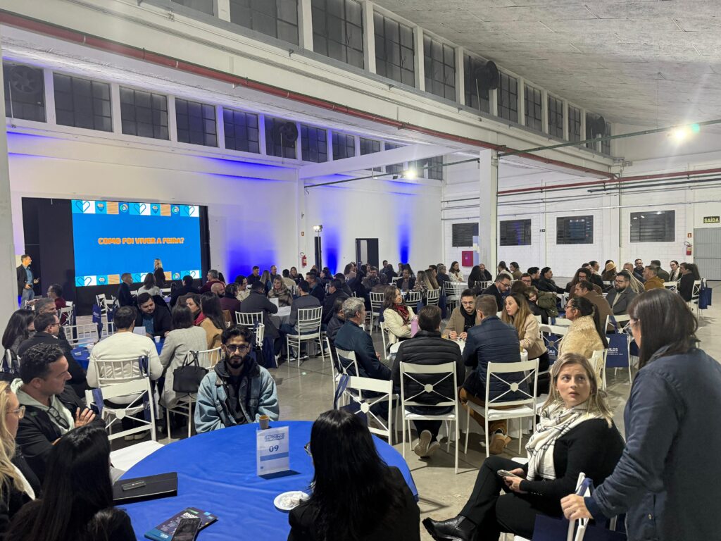 Feira do Negócio Local impulsiona conexões entre empreendedores em Sapiranga Mais de 100 empreendedores participaram da Rodada de Negócios, ampliando o impacto da Feira do Negócio Local em Sapiranga. Foto: Divulgação