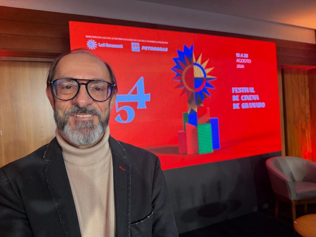 Marcos Santuario integra a equipe responsável pela seleção de filmes e pelo direcionamento artístico do Festival de Cinema de Gramado há 15 anos. Foto: Edison Vara/ Agência Pressphoto