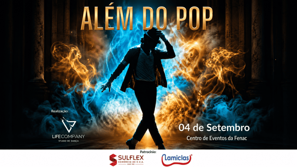 Dançarinos da Life Company em apresentação inspirada em Michael Jackson