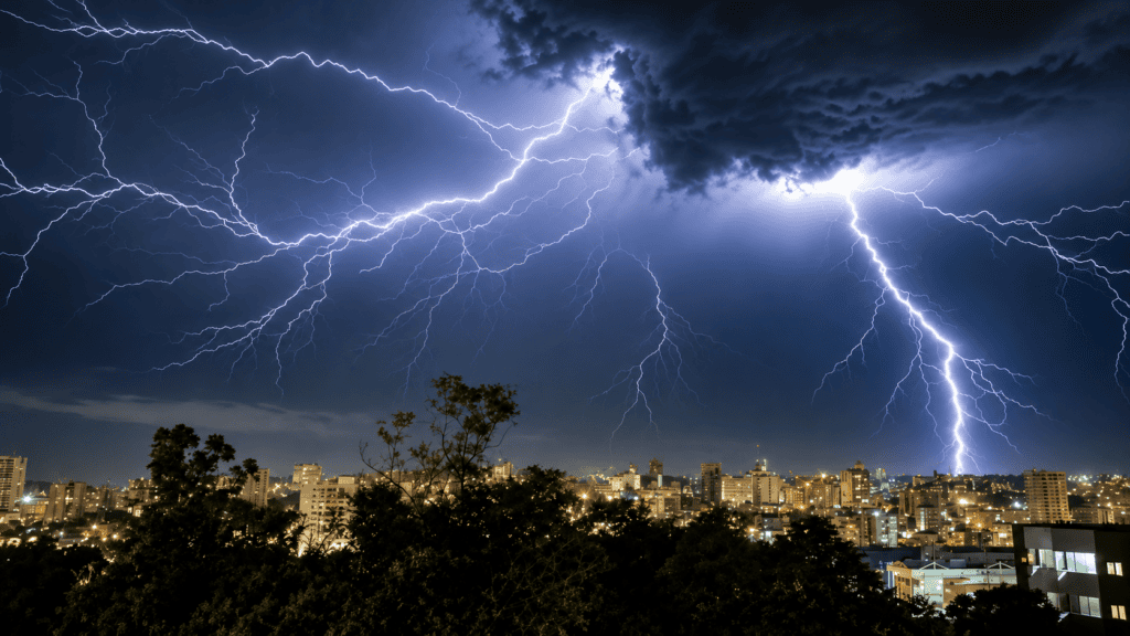 Temporal deixa rastro de estragos no Vale do Sinos durante a madrugada Temporal no Vale do Sinos deixa estragos após chuva forte e ventos