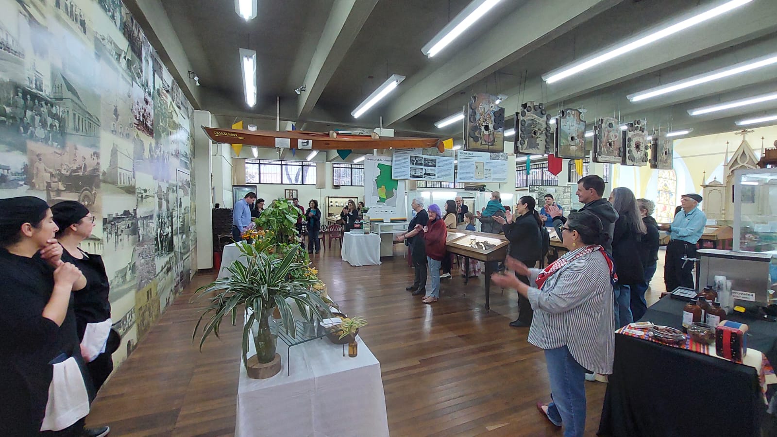 Museu Histórico Visconde de São Leopoldo celebra 67 anos 1 Diretoria, equipe, voluntários e mantenedores celebram os 67 anos do Museu Histórico Visconde de São Leopoldo