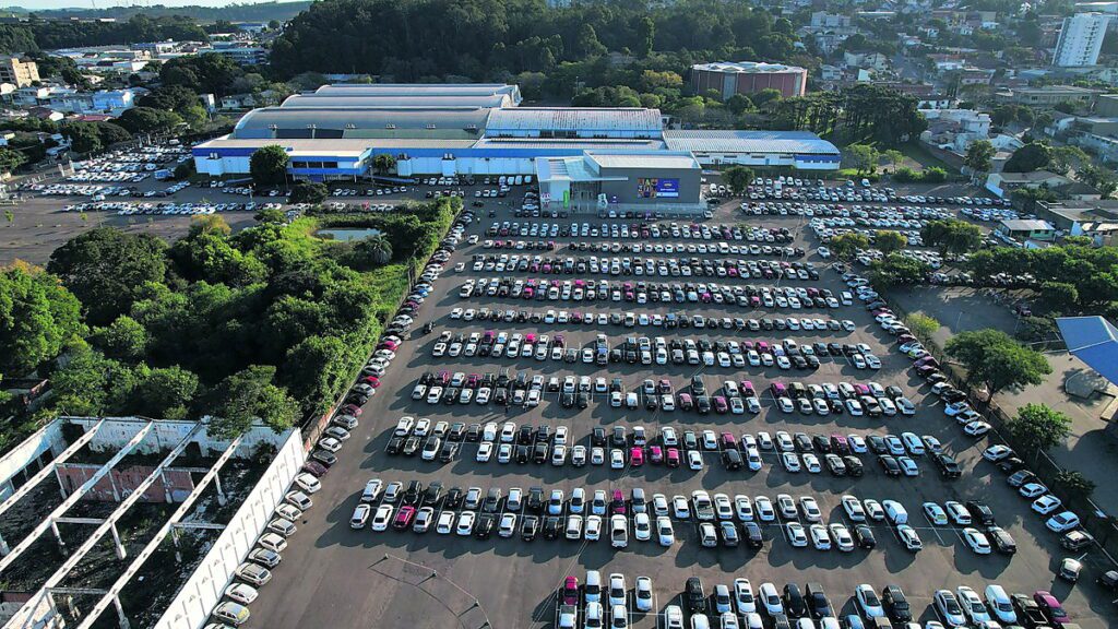 Fenac terá sequência de eventos entre setembro e novembro em Novo Hamburgo Vista aérea dos pavilhões que receberão eventos na Fenac - Foto: Divulgação