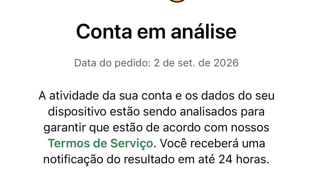 Bloqueios no WhatsApp: conta em análise - Foto: Reprodução