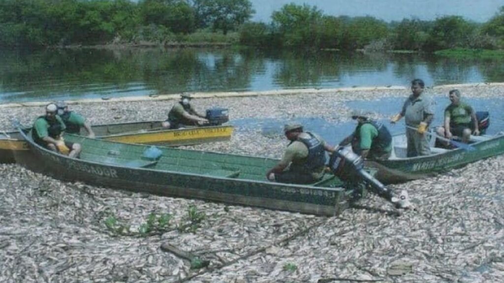 Vinte anos após mortandade de peixes no Rio dos Sinos, Justiça determina indenização de R$ 8,37 milhões 1 equipes barcos wordpress 1200x675
